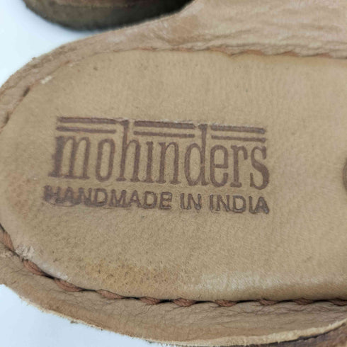 MOHINDERS  USA製 WOVEN ウーブン ハンドメイド イントレチャート レザー サンダル メンズ  8